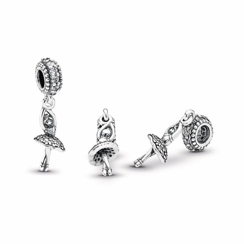 Pandora Ballerina Dangle Charm Silver Egypt BE6230589